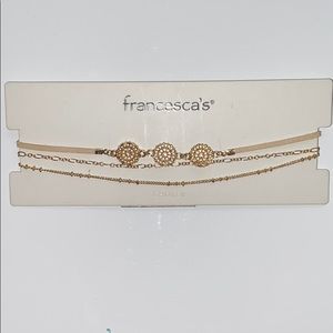 Francesca’s Gold Chokers